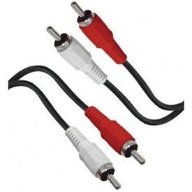 CABO 2 RCA x 2 RCA NIQUEL (1.8 metros) OEM