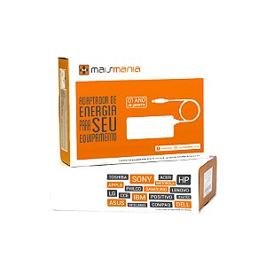 FONTE PARA NOTEBOOK 18.5V 6.5A 7.4 X 5.0 AGULHA HP/COMPAQ MM787 MAIS MANIA