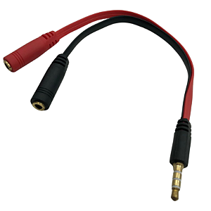 CABO ADAPTADOR P3 X 2 P2 FEMEA XC-ADP-14 OEM