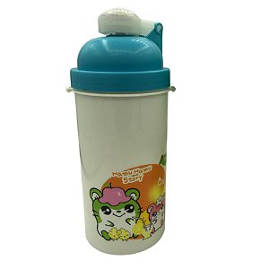 GARRAFA PLASTICA C ALÇA E BICO INFANTIL 600ML