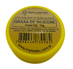 GRAXA DE SILICONE 10G IMPLASTEC