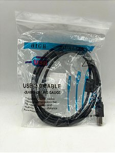 CABO USB A/B PARA IMPRESSORA 1.8 METROS F3