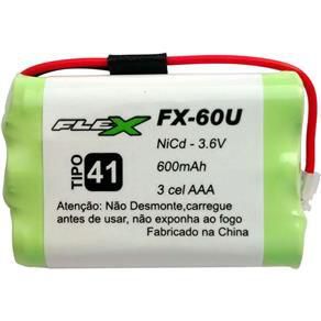 BATERIA TEL SEM FIO FX-60U FLEX