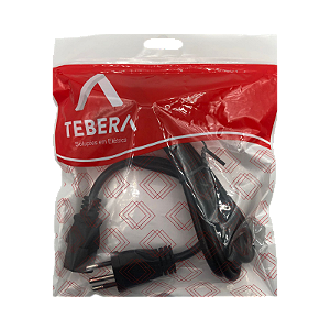 CABO DE FORÇA TRIPOLAR 3 X 0,75 X 1,5M 10A - TEBERA