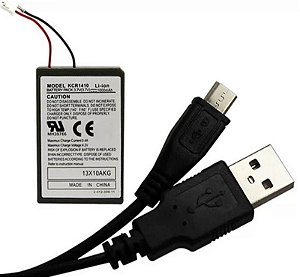 BATERIA CONTROLE PS4 + CABO