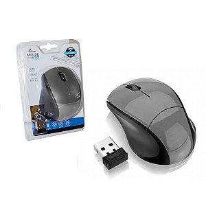 MOUSE W104 OPTICO WIRELESS S/ FIO DISTANCIA 10M