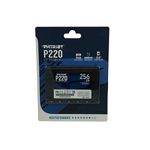 SSD 256 GB PATRIOT