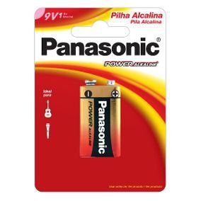 BATERIA 9V ALCALINA PANASONIC (203460)