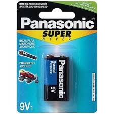 BATERIA PANASONIC 9V SUPER HYPER
