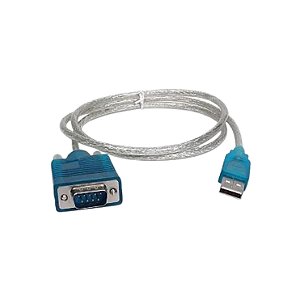 CABO SERIAL DB9 X USB (RS 232) - 0,80 CM - AZ