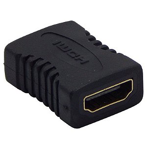 EMENDA HDMI FEMEA / HDMI FEMEA GOLD MXT