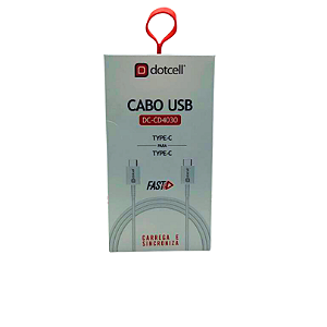 CABO USB DOTCELL DC-CD4030 BRANCO