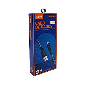 CABO DE DADOS V8 1M 3.4A INOVA CBO-6115