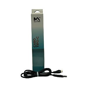 CABO DE DADOS USB PARA USB-C 1M 3,1A MAXMIDIA MAX-TC98