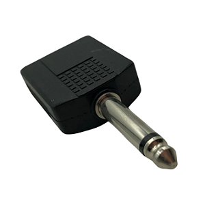 ADAPTADOR P10 MONO X 2 JACK J10 MONO