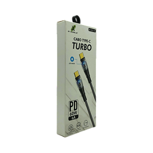 CABO DE DADOS USB-C TYPE-C 1M 6A 60W COM LED INDICADOR XC-CD-116 X-CELL