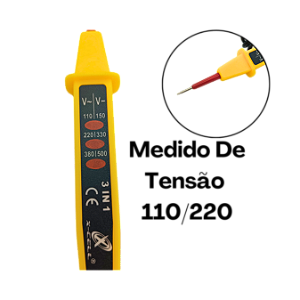 VOLTRÍMETRO TESTADOR DE TENSÃO 150 A 500V AC-DC XC-TT-02 X-CELL