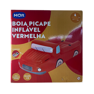 BOIA INFLAVEL PICAPE ATE 180KG COM COOLER PARA BEBIDAS MOR REV00 @