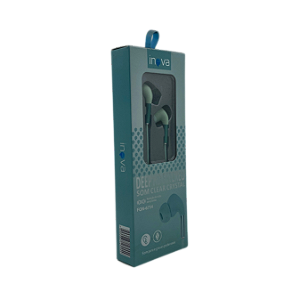 FONE DE OUVIDO COM MICROFONE P2 INTRA AURICULAR INOVA FON-6754 @