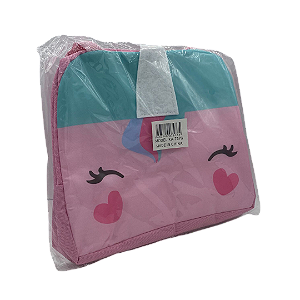 Lancheira Termica Infantil 3D ROSA Kapbom Ka-7576 @