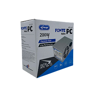 Fonte de Alimentação para PC 200w Kp-517 Knup @