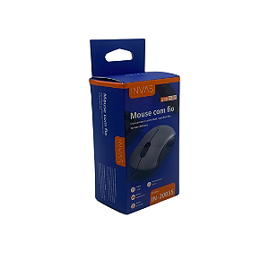 Mouse com FIO USB Invas In-20055 @