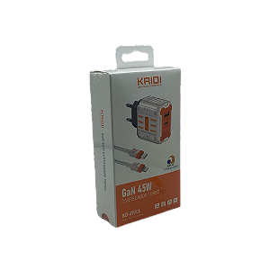 Carregador Cabo tipo C/lightning 45W Kaidi Kd-692cl @