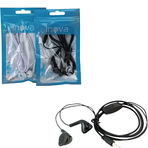 FONE DE OUVIDO COM FIO INOVA MD-8610 @