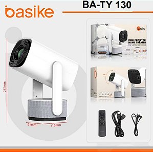 Projetor de Imagem Basike BA Ty-130