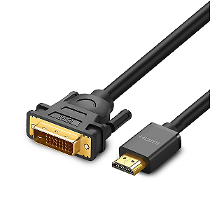 Cabo HDMI 2.0 Para Dvi Ugreen Macho, Resolução 1080p, 1 Metro