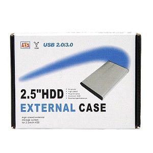 CASE 2.5"HDD EXTERNAL USB 2.0/3.0