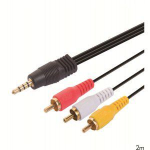 CABO P2 PARA 3RCA XCELL 1.8M XC-P2-3RCA