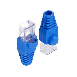 CAPA PARA CONECTOR MODULAR RJ 45 - AZUL