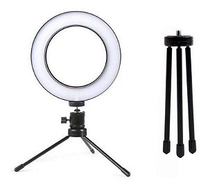 RING FILL LIGHT 6 POLEGADAS COM MINI TRIPE