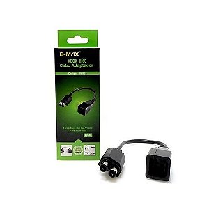 CABO ADAPTADOR FONTE XBOX 360 FAT ARCADE PARA SUPER SLIM 30CM BM507 B-MAX