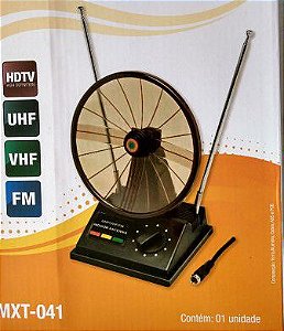 ANTENA INTERNA VHF/UHF/FM/HDTV MXT-041