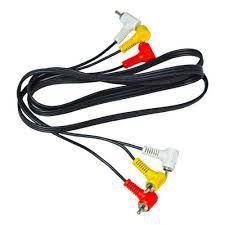 CABO 3+3 RCA 90 1.5M NIQUELADO