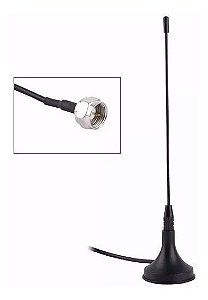 MINI ANTENA INTERNA COM BASE IMA CABO 1.5M EXBOM AN-S10