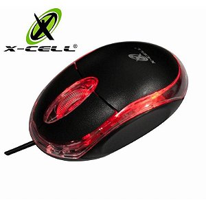 MOUSE USB OPTICO - MARCA: X-CELL -MOD: XC-MS-11F