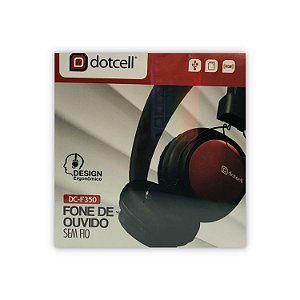 HEADPHONE BLUETOOTH ERGONOMICO SD/FM DOTCELL DC-F350