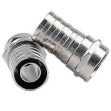 CONECTOR RG6/1 FEMEA C/GRIP ANEXADO