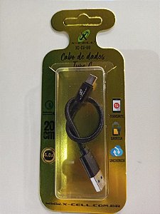 CABO DE DADOS USB/MICRO USB TYPE C MOD.XC-CD-69 - MARCA: X-CELL
