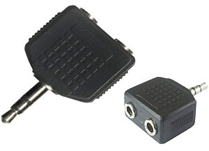 ADAPTADOR P2 ESTEREO 2 P10 ESTEREO TEBERA 23019N