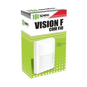 SENSOR PASSIVO COM FIO VISION F SENSOR INFRAVERMELHO PASSIVO IPEC