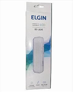 LUMINARIA DE EMERGÊNCIA 60 LEDS BATERIA DE LITIO BIVOLT ELGIN