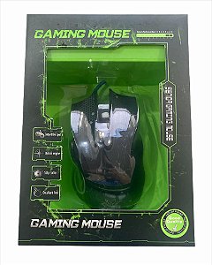 MOUSE GAMING USB OPTICAL MOUSE 1600DPI G6 F3