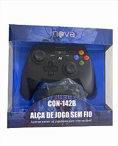 CONTROLE SEM FIO GAMEPAD ANDROID/ IPH/ IPAD/ PC - INOVA CON-142B