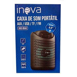 CAIXA DE SOM INOVA RAD-8644