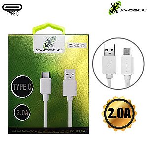 CABO USB TYPE C 2.0A X-CELL XC-CD-75