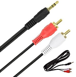 CABO P2 STEREO X 2 RCA - 2,0 MTS  X-CELL XC-P2ST-2RCA-2M
